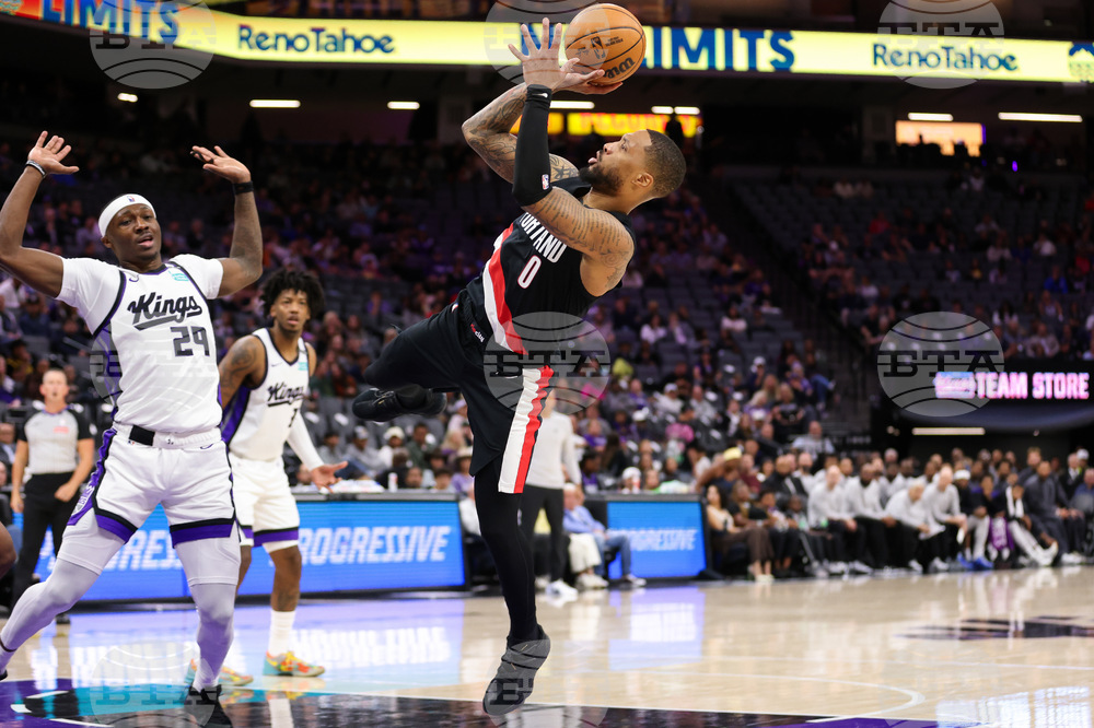 Trail Blazers Kings Basketball