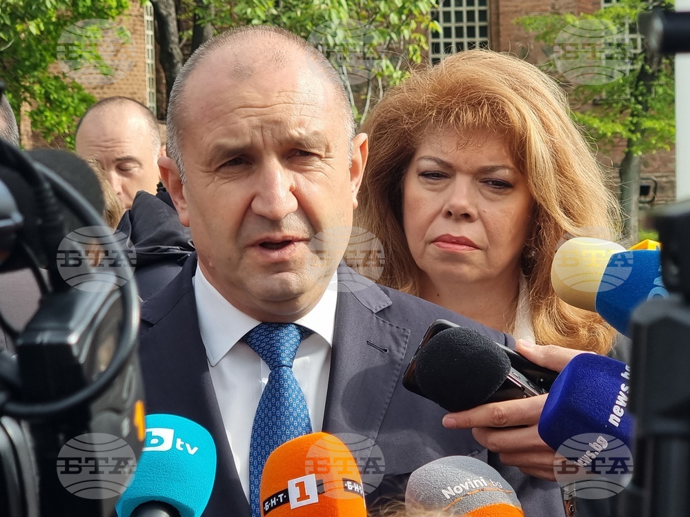 Румен Радев - Ден на Европа - паметник на Незнайния войн