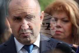 Румен Радев - Ден на Европа - паметник на Незнайния войн