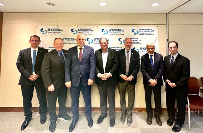 In New York, Prosecutor General Discusses with Representatives of Jewish Organizations Combat against Anti-Semitism