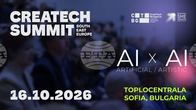 Над 45 лектори ще участват в четвъртото издание на CreaTech Summit SEE в София