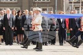 Ден на Европа - церемонията по издигането на знамето на Европейския съюз