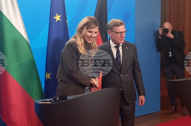 Германия и България призоваха за укрепването на сигурността в Черно море и се ангажираха да засилят сътрудничеството си в ключови области