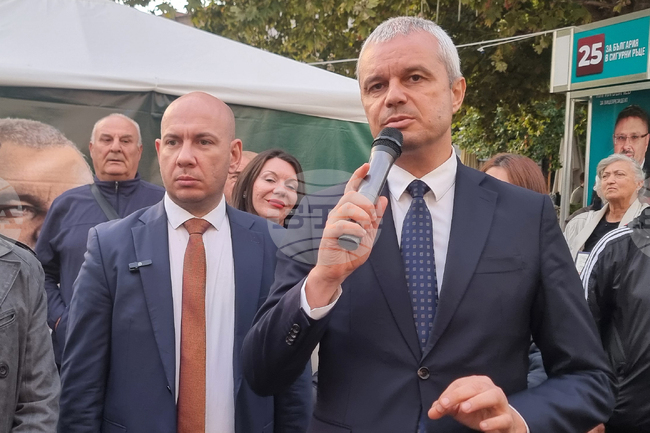 Пловдив - Костадин Костадинов - предизборна кампания