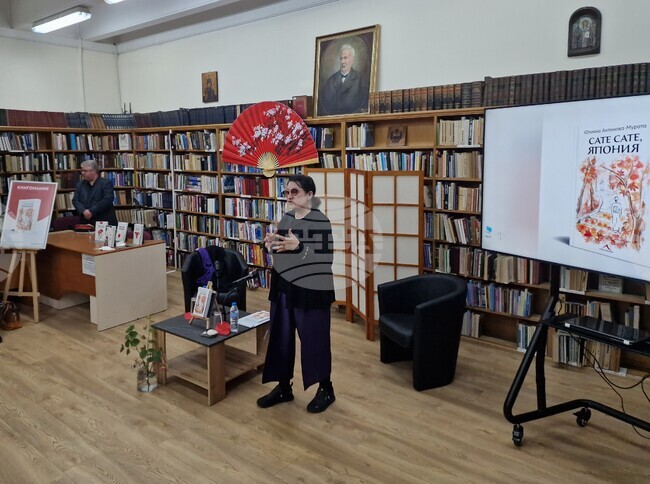 Юлияна Антонова-Мурата обеща на читателите си във Велико Търново нови разкази и роман