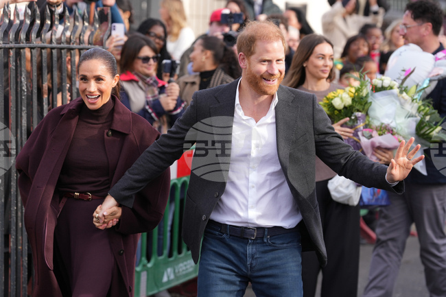 APTOPIX Britain Harry and Meghan