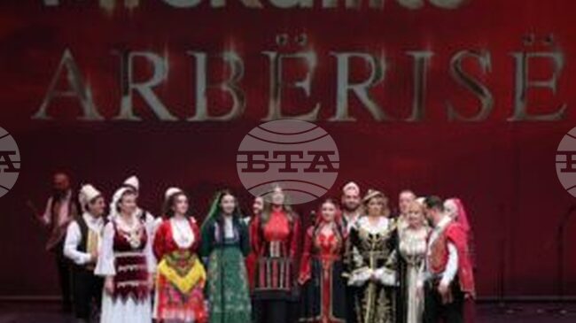 АТА: Спектакълът „Чудесата на Арбърия“ представи албанското народно наследство на сцената на Операта и балета в Тирана