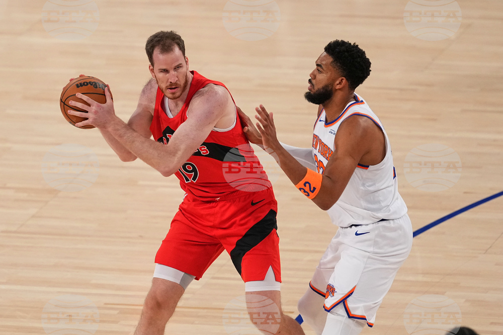 Raptors Knicks Basketball