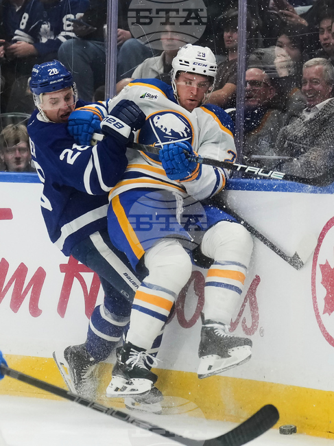 APTOPIX Sabres Maple Leafs Hockey