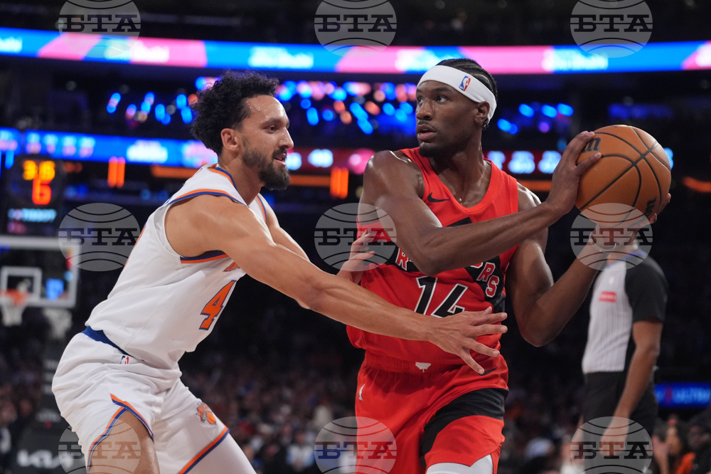 Raptors Knicks Basketball