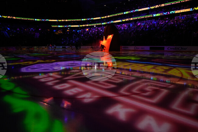 Flames Golden Knights Hockey