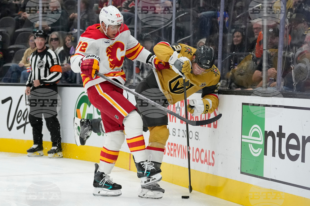 Flames Golden Knights Hockey