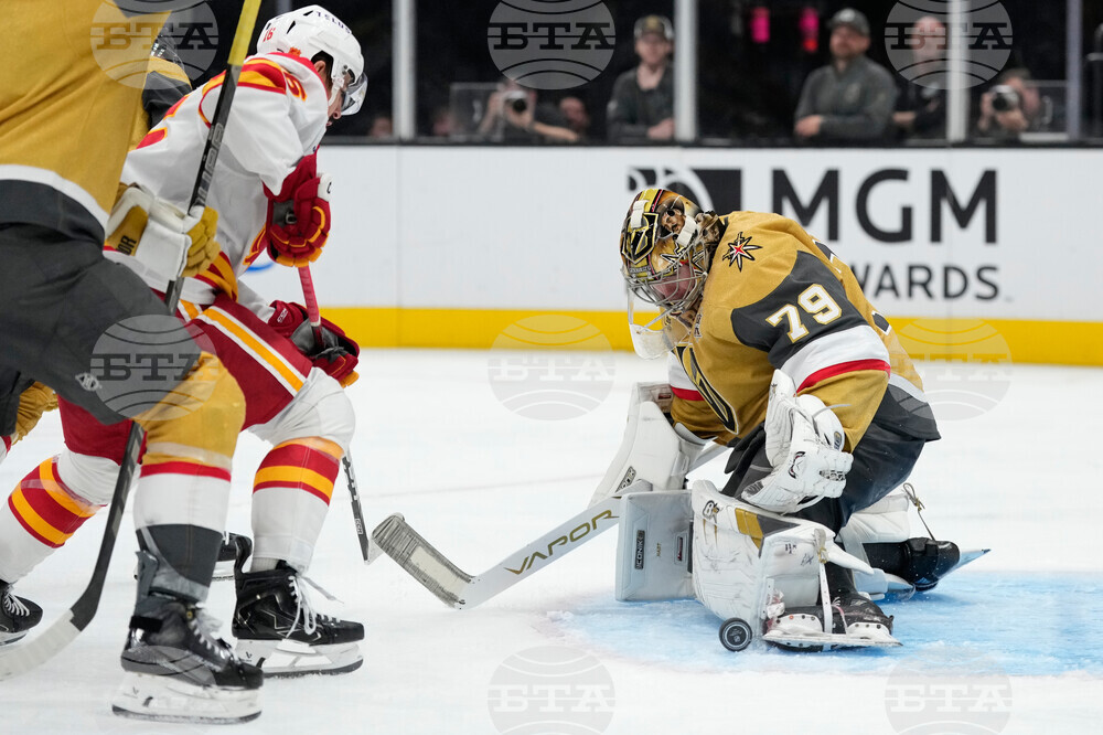 Flames Golden Knights Hockey