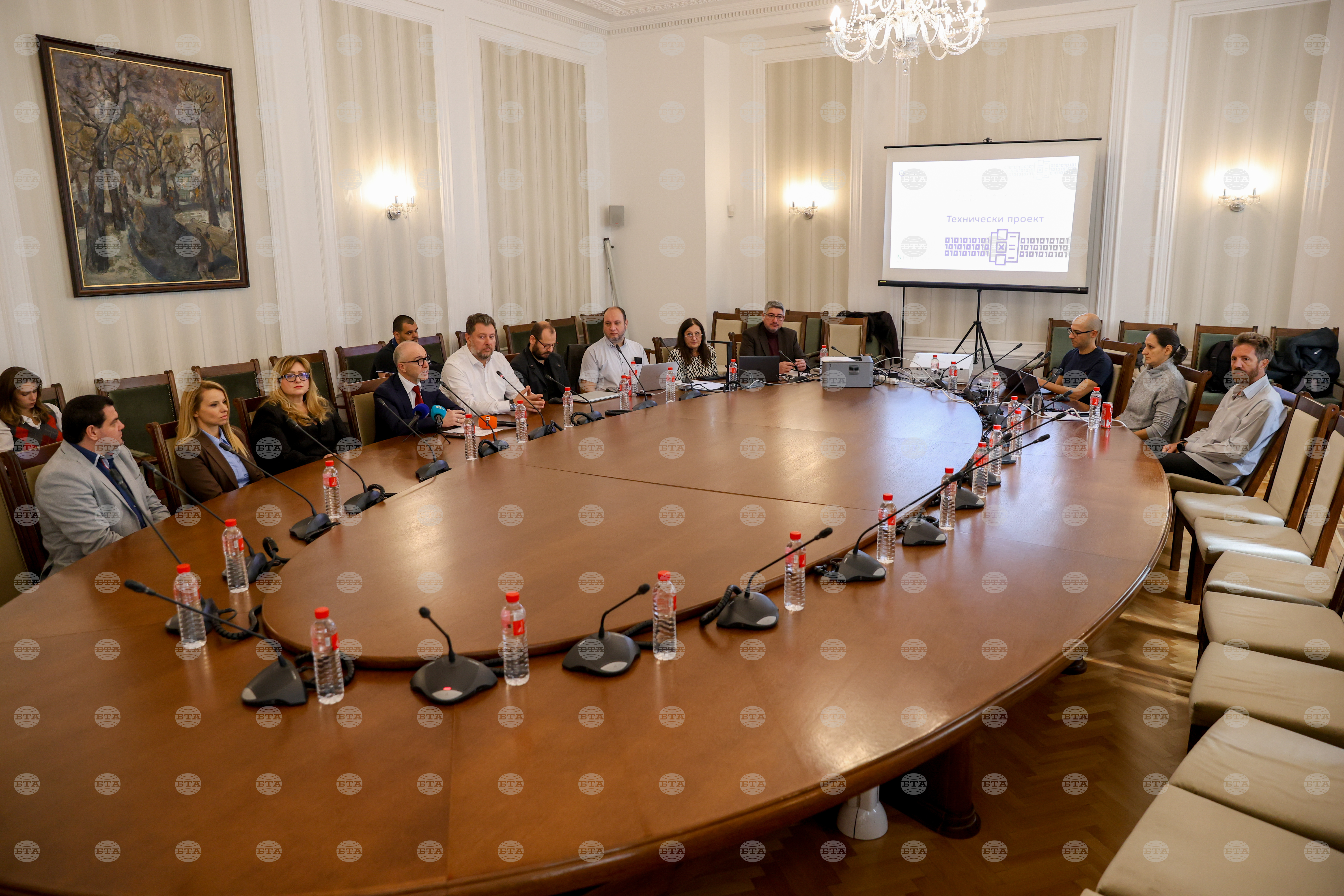 „Информационно обслужване" демонстрира публично системата за компютърна обработка на данните от гласуването на предстоящите президентски избори