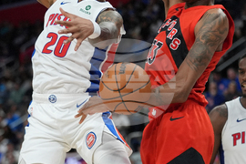 Raptors Pistons Basketball