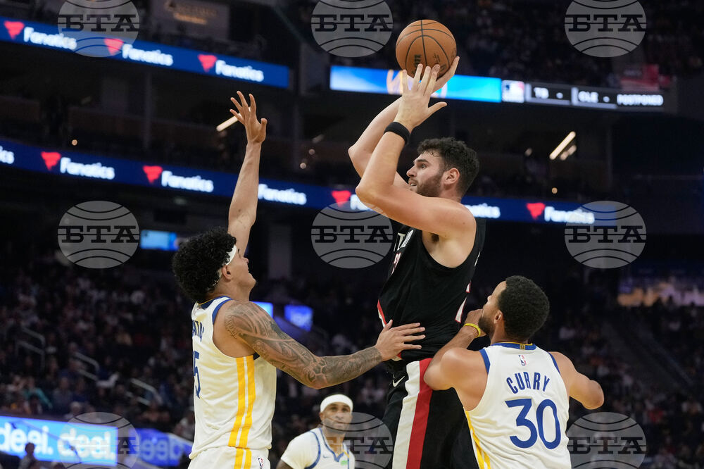 Trail Blazers Warriors Basketball
