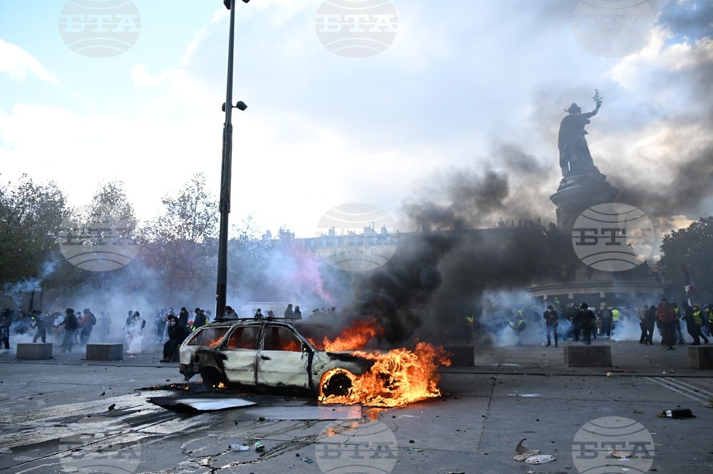 APTOPIX France Protests