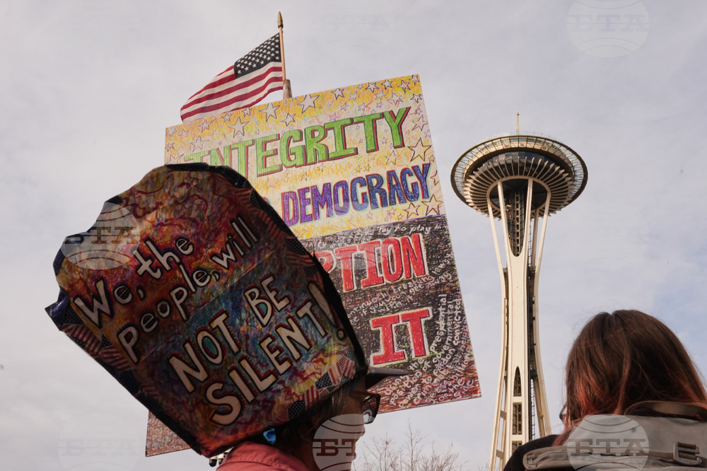 No Kings Protest Seattle
