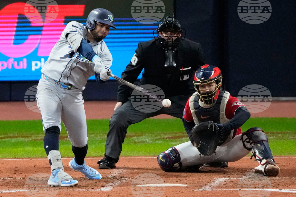 ALCS Rays Guardians Baseball