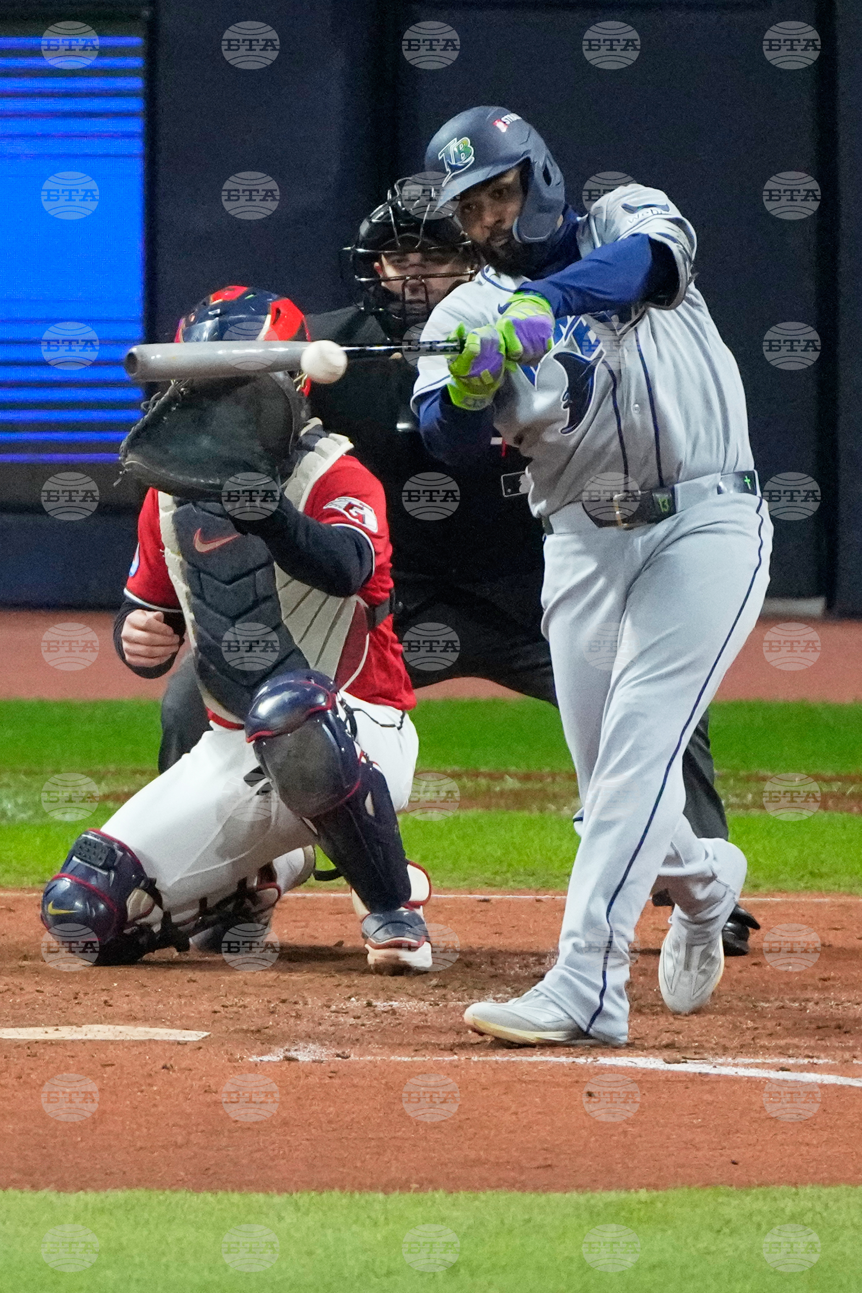 ALCS Rays Guardians Baseball