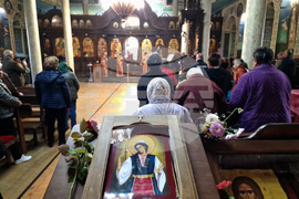 Търговище - храм „Св. Успение Богородично“ - неделна служба
