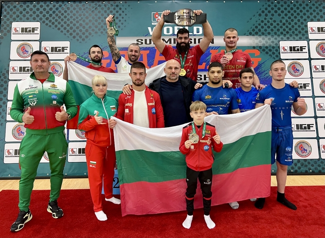  Титла и пет медала за БФММА от световното по ММА 