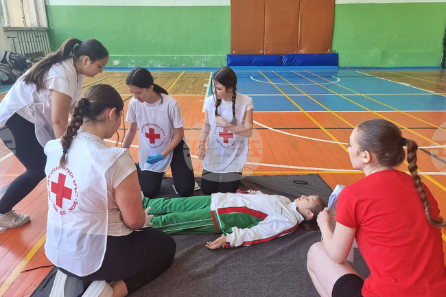 Разград - състезание - първа помощ