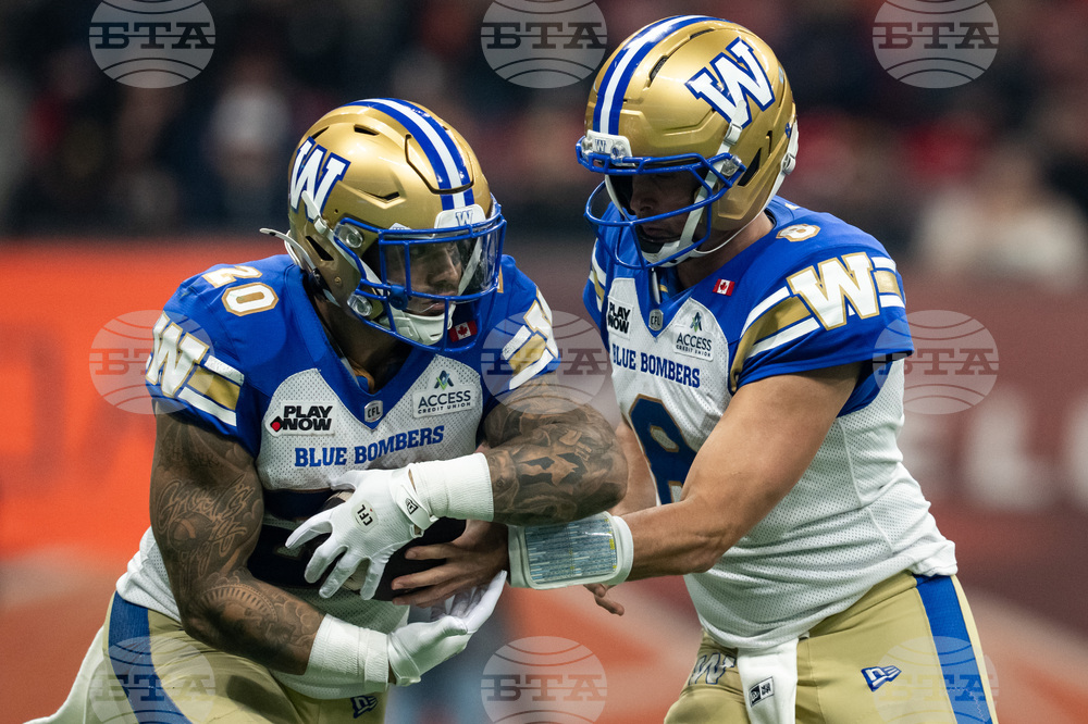 CFL Blue Bombers Lions Football