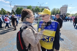 Румъния - протест - синдикати