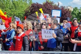 Румъния - Национален статистически институт - протест