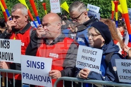 Румъния - Национален статистически институт - протест