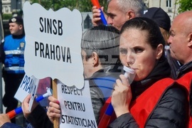 Румъния - Национален статистически институт - протест