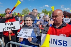 Румъния - Национален статистически институт - протест