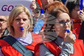 Румъния - Национален статистически институт - протест