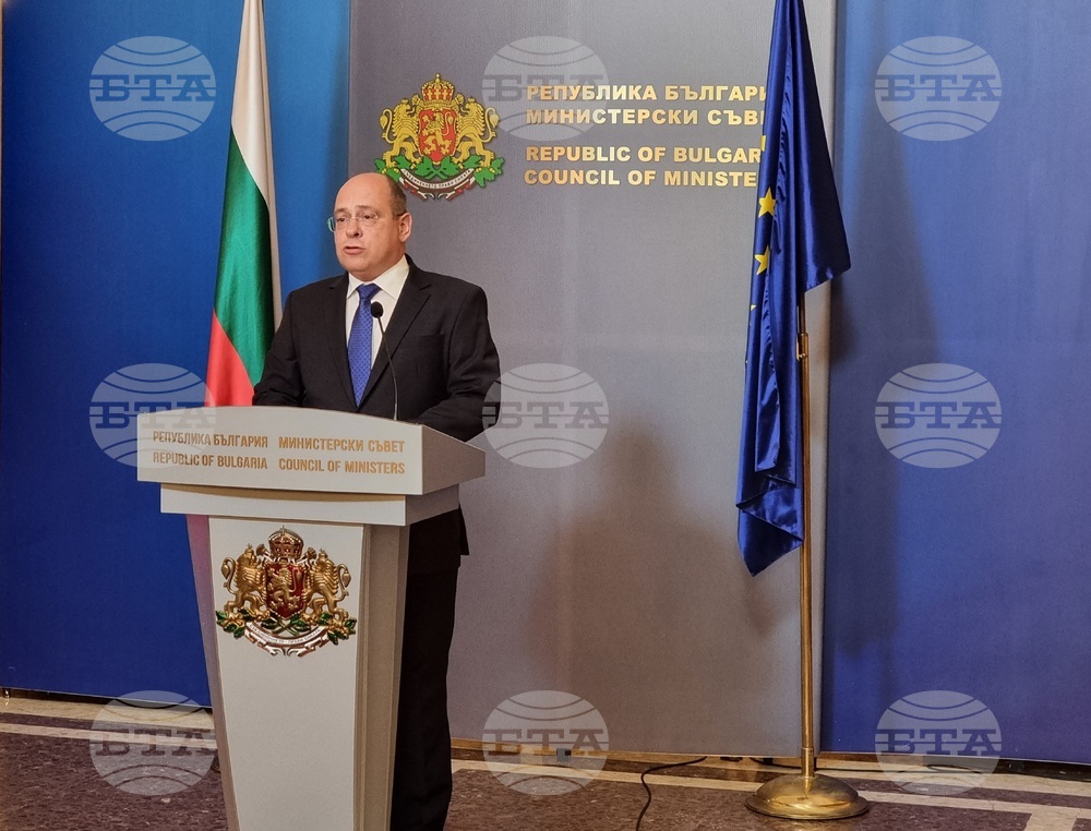 Министерски съвет - Лазар Лазаров - брифинг