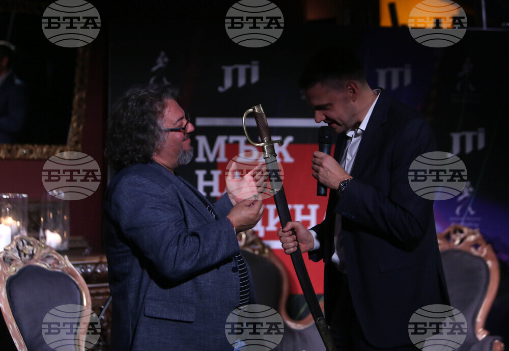 Церемония "Мъж на годината" - Манол Пейков