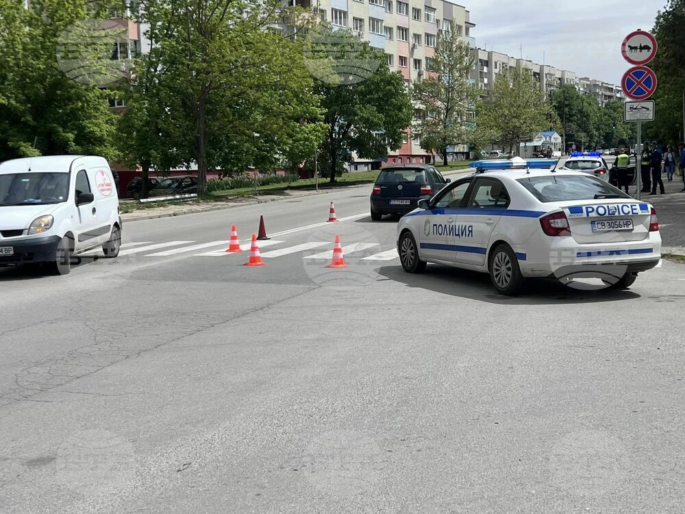 Пешеходка е пострадала при пътнотранспортно произшествие в Казанлък