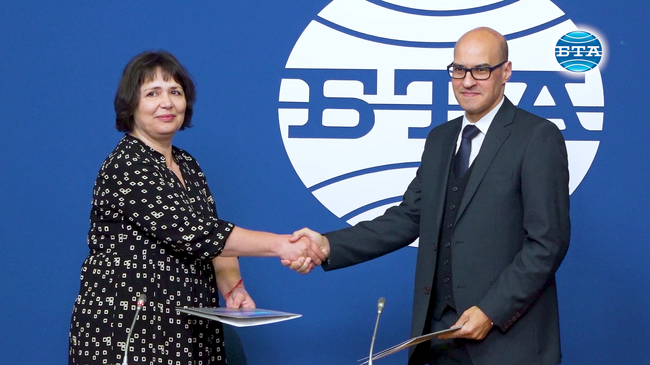 БТА сключи договор за партньорство с Националната новинарска агенция на Ливан