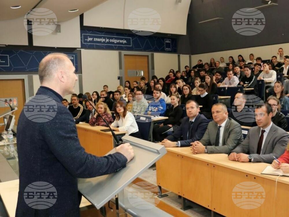 Energy Minister Hristov at Zagreb University: Governments Must React When Market Cannot Cope Alone