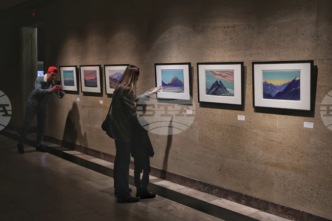 "Квадрат 500" - Николай Рьорих - Хималаи - пейзажи - изложба