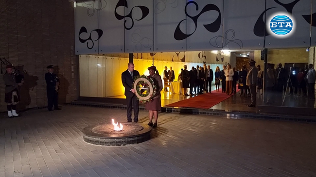 Държавният глава Румен Радев поднесе венец и отдаде почит към загиналите в борбата за свобода и освобождение в Южна Африка