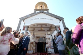 РЮА - Румен Радев - Български православен храм  "Св. Иван Рилски" - църковно-религиозна служба