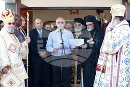 РЮА - Румен Радев - Български православен храм  "Св. Иван Рилски" - църковно-религиозна служба