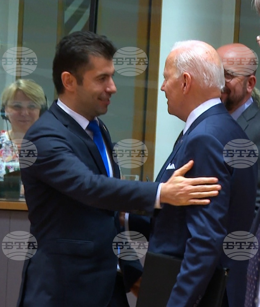 PM Petkov Participates in EU Leaders' Joint Session with US President Biden in Brussels