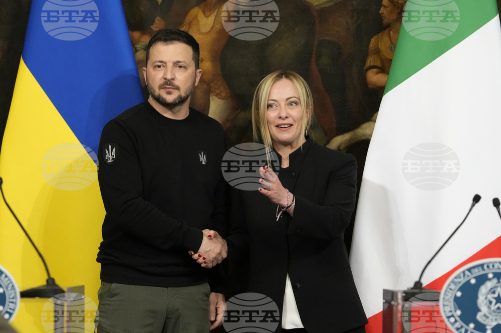 Джорджа Мелони обеща в телефонен разговор с Володимир Зеленски да изпрати хуманитарна помощ на Украйна 