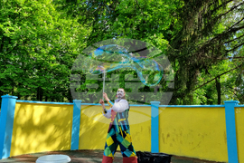 Търговище - сапунени балони - шоу