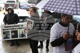 Национален протест - пострадали при пътнотранспортни произшествия