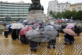 Национален протест - пострадали при пътнотранспортни произшествия