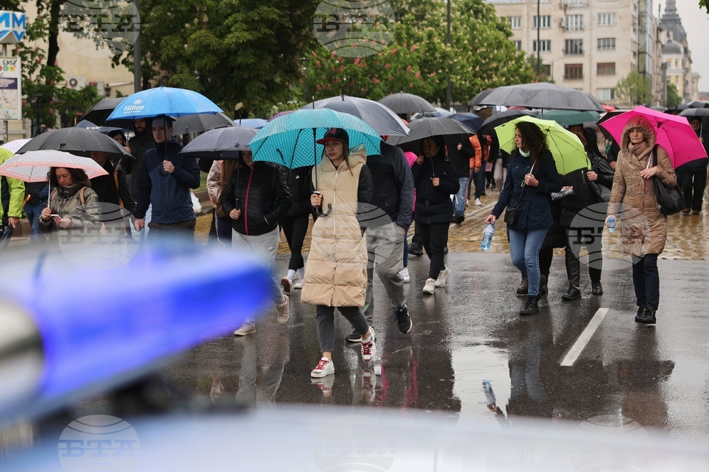 Национален протест - пострадали при пътнотранспортни произшествия