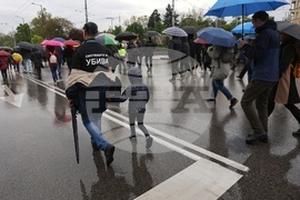 Национален протест - пострадали при пътнотранспортни произшествия